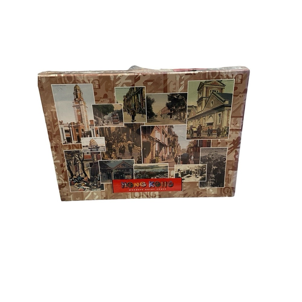 Hong Kong Wonders Never Cease Old Hong Kong 500 Pc Jigsaw Puzzle Sealed VTG